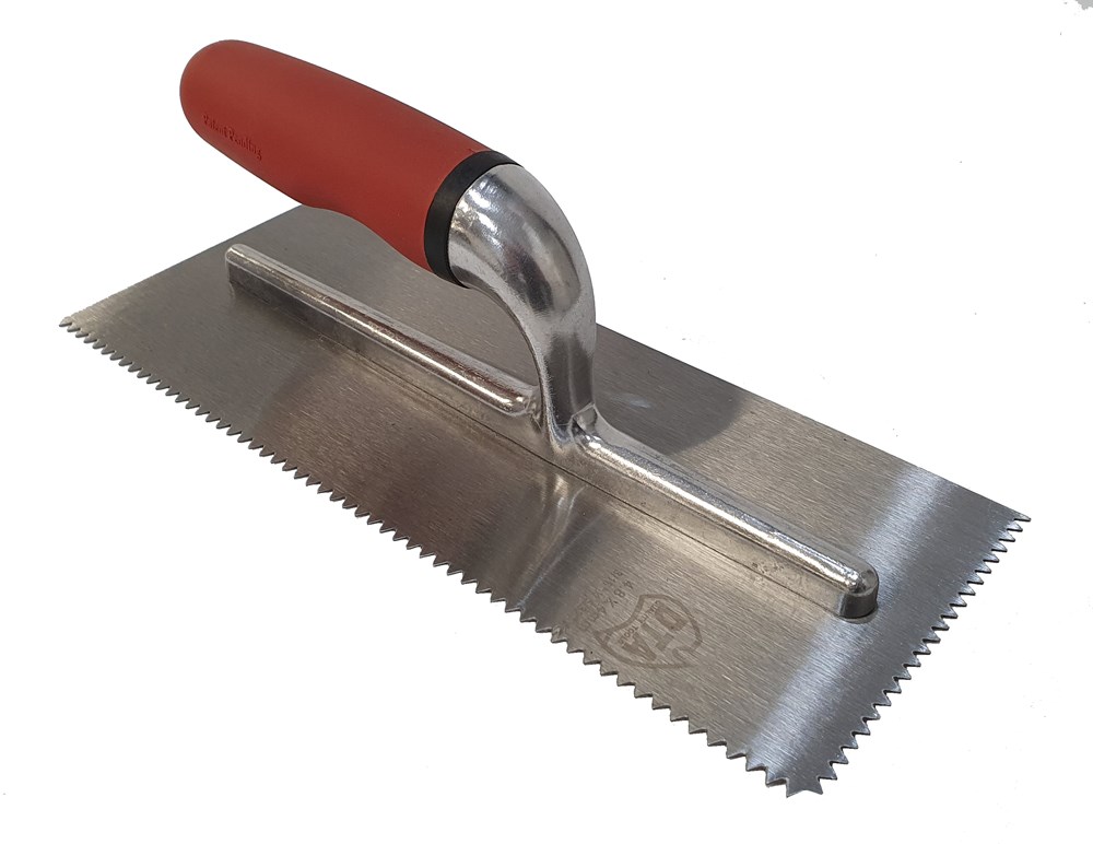 Trowel 4mm V Notch, 280 x 115mm Trade Series Tilers Direct
