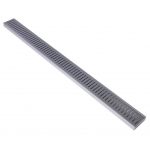Lauxes Floor Grate 70mm x 23mm - Silver - SOLD BY THE METRE