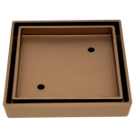 Square Tile Insert Grate - 115mm x 115mm x 75mm - Copper -NS
