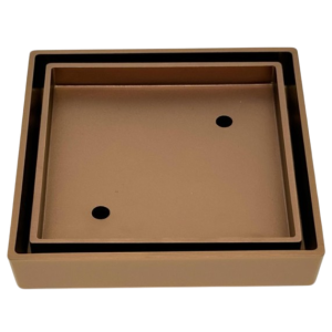 Square Tile Insert Grate - 115mm x 115mm x 75mm - Copper -NS