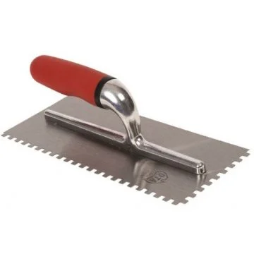 Trade Series, Bright Steel Notched Trowel - 12mm