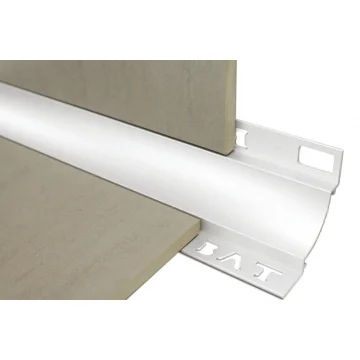 Cove Trim - 12.5mm x 12.5mm x 3mt - Matt Silver - BAT (AVAILABLE ON REQUEST)