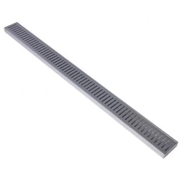 Lauxes Floor Grate 70mm x 23mm - Midnight - SOLD BY THE METRE