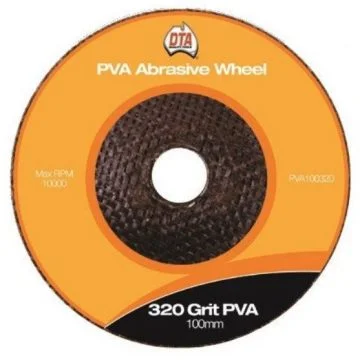 PVA Abrasive Wheel - 320 Grit - 100mm