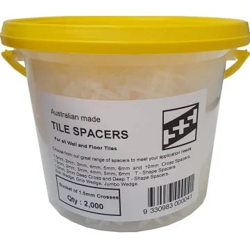 1.5mm Crosses - 2,000 pieces - Bucket - NS