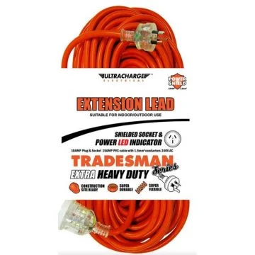 Ultracharge Extension Lead 20m - Tradesman Series