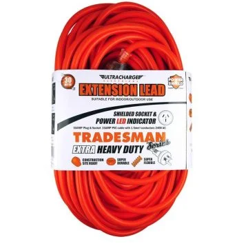 Ultracharge Extension Lead 30m - Tradesman Series