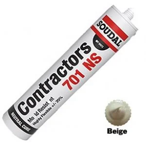 Contractors Silicone - Beige - 300ml Soudal