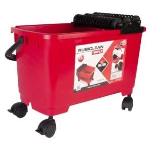 Rubiclean Triple Super Pro Grout Wash Up Bucket