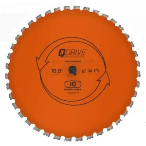 IQ Power Tools Hard Concrete Blade - Silent - Orange - 420mm