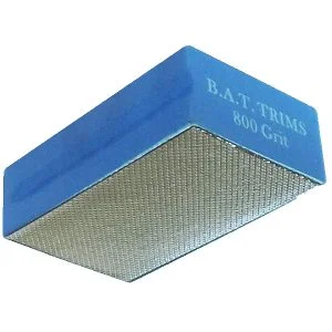 Diamond Hand Polishing Pad - 800 Grit - Blue - BAT