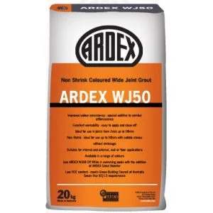 Ardex WJ50 Grout 20kg - 504 - Neutral