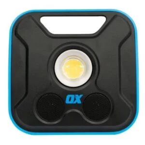 Ox Pro 2300 Lumen LED Work Light with Inbuilt Wireless Speakers - Rechargeable