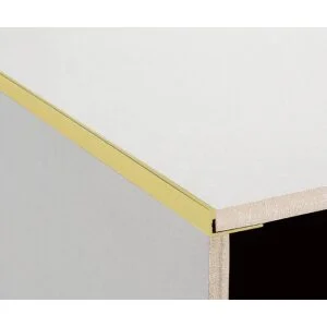 Alum L Angle 12mm x 3mt - Matt Gold - DTA - IN STORE PICK UP ONLY