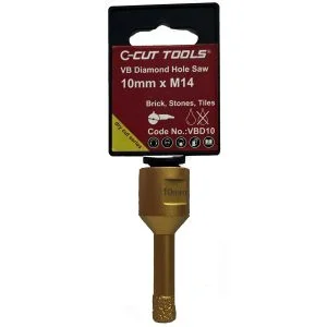 C-Cut Dry VB Diamond Hole Saw 10mm X M14